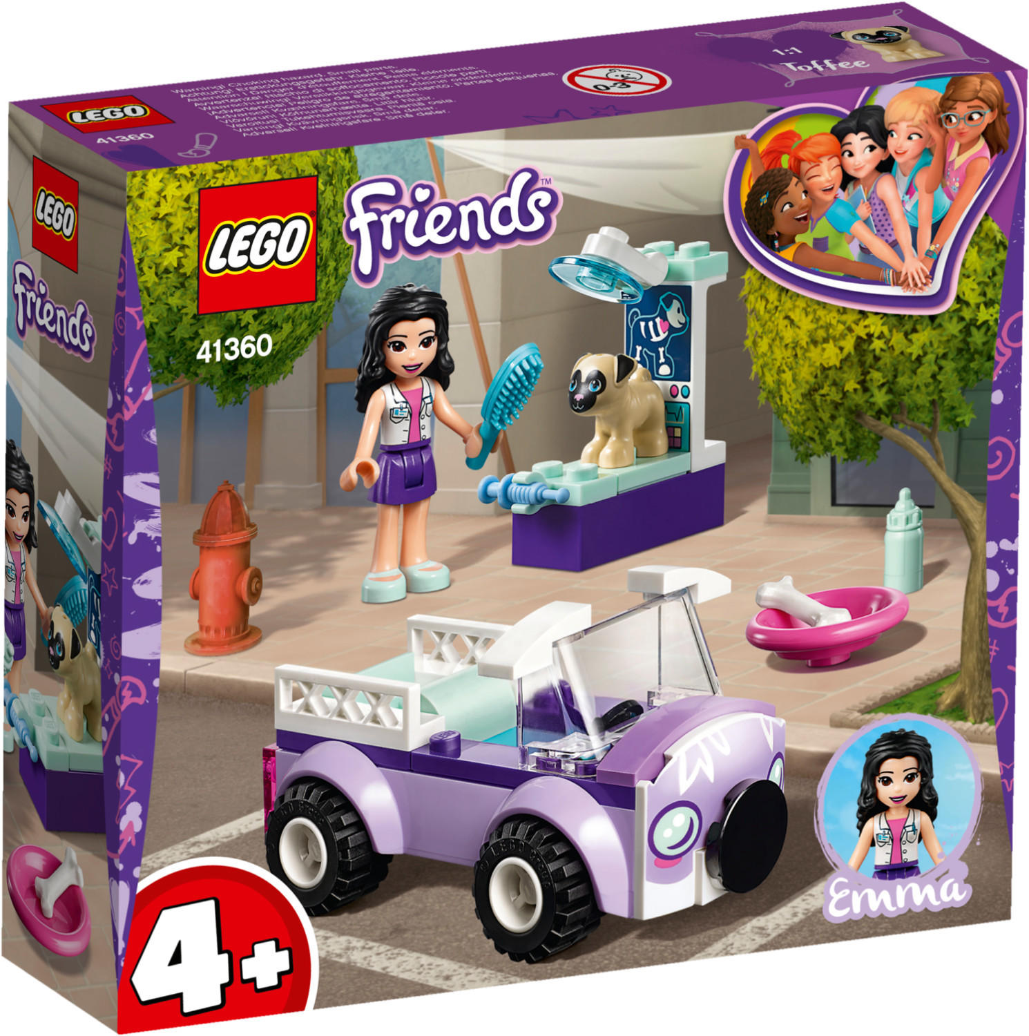 LEGO Friends - Emmas mobile Tierarztpraxis (41360) Test TOP Angebote ab  8,99 € (April 2023)