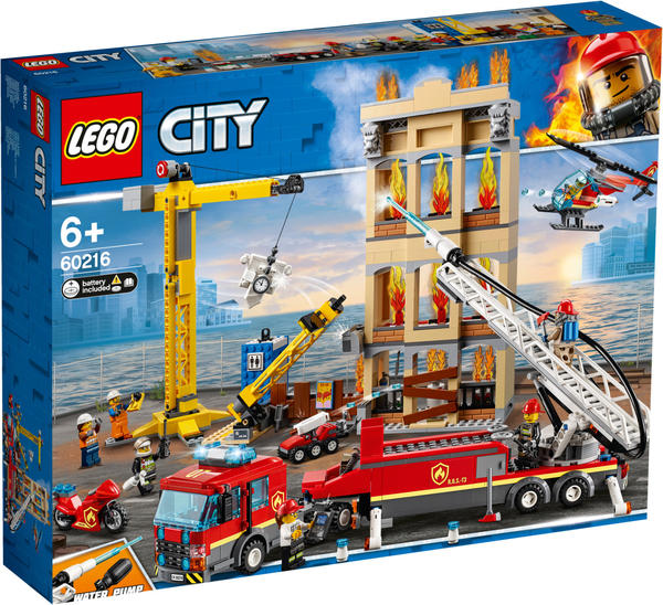 LEGO City - Feuerwehr in der Stadt (60216)