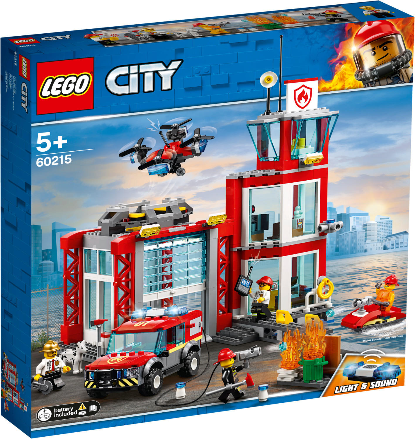 LEGO City - Feuerwehr Station (60215) Test TOP Angebote ab 78,33 € (April  2023)