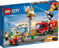 LEGO&reg; City 60214 Feuerwehreinsatz im Burger-Restaurant