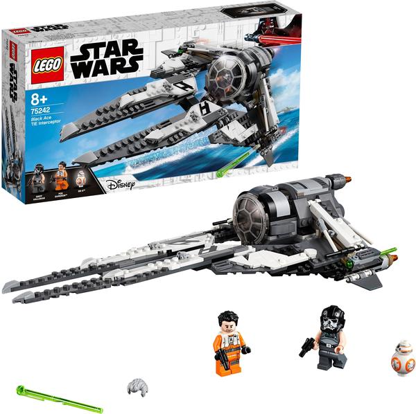 LEGO Star Wars - TIE Interceptor Allianz-Pilot (75242)