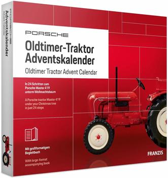 Franzis Porsche Oldtimer Traktor Adventskalender 2019