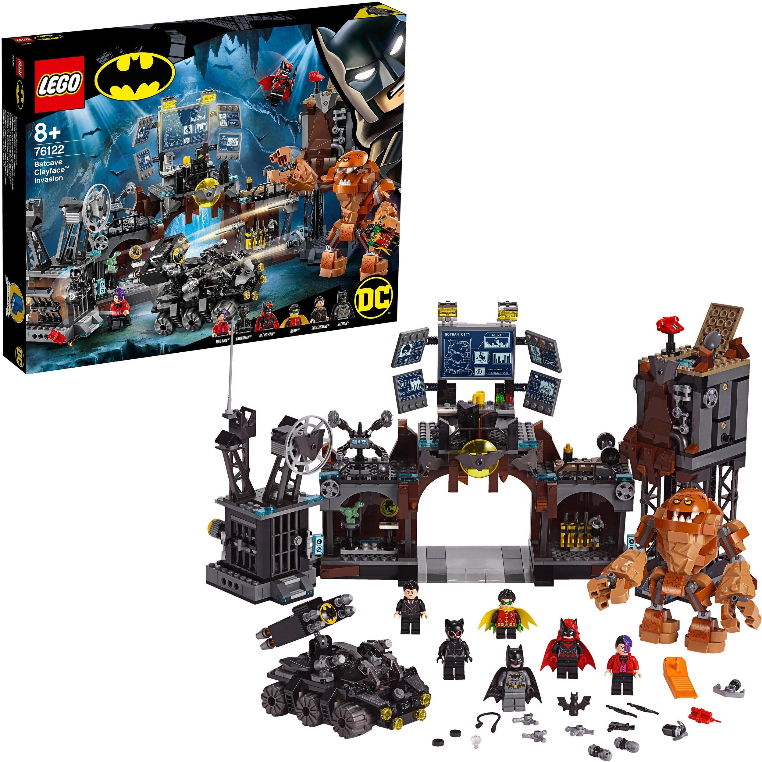 LEGO DC Super Heroes - Clayface Invasion in die Bathöhle (76122) Test TOP  Angebote ab 139,98 € (April 2023)