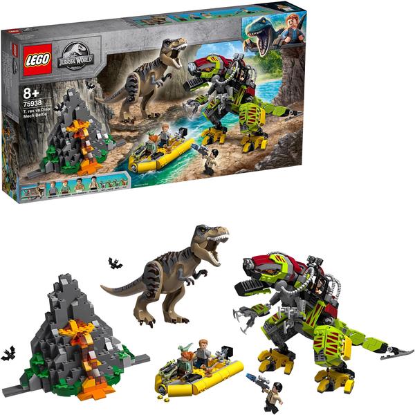 LEGO Jurassic World - T. rex vs. Dino-Mech (75938) Test TOP Angebote ab  223,00 € (Dezember 2022)