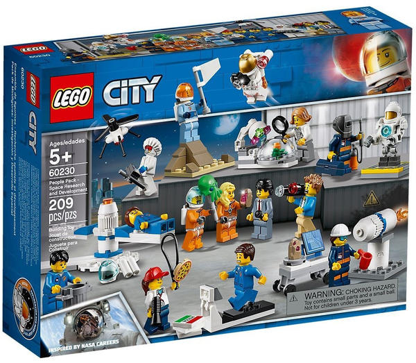 -Set Allgemeine Daten & Bewertungen LEGO City - Stadtbewohner - Weltraumforschung & -entwicklung (60230)