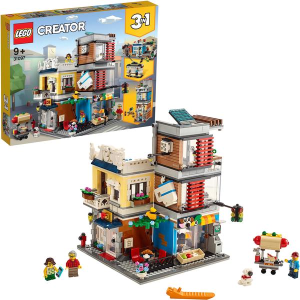 LEGO Creator - Stadthaus mit Zoohandlung & Café (31097)