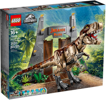 LEGO Jurassic World - Jurassic Park: T. Rex' Verwüstung (75936)
