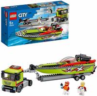 LEGO&reg; City 60254 Rennboot- Transporter