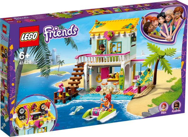 LEGO Friends - Strandhaus mit Tretboot (41428)