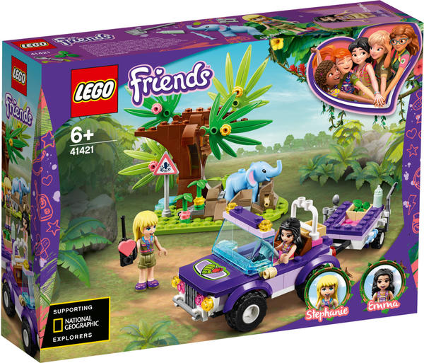 LEGO Friends - Rettung des Elefantenbabys mit Transporter (41421)