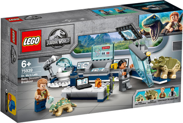 LEGO Jurassic World - Dr. Wus Labor: Ausbruch der Baby-Dinosaurier (75939)