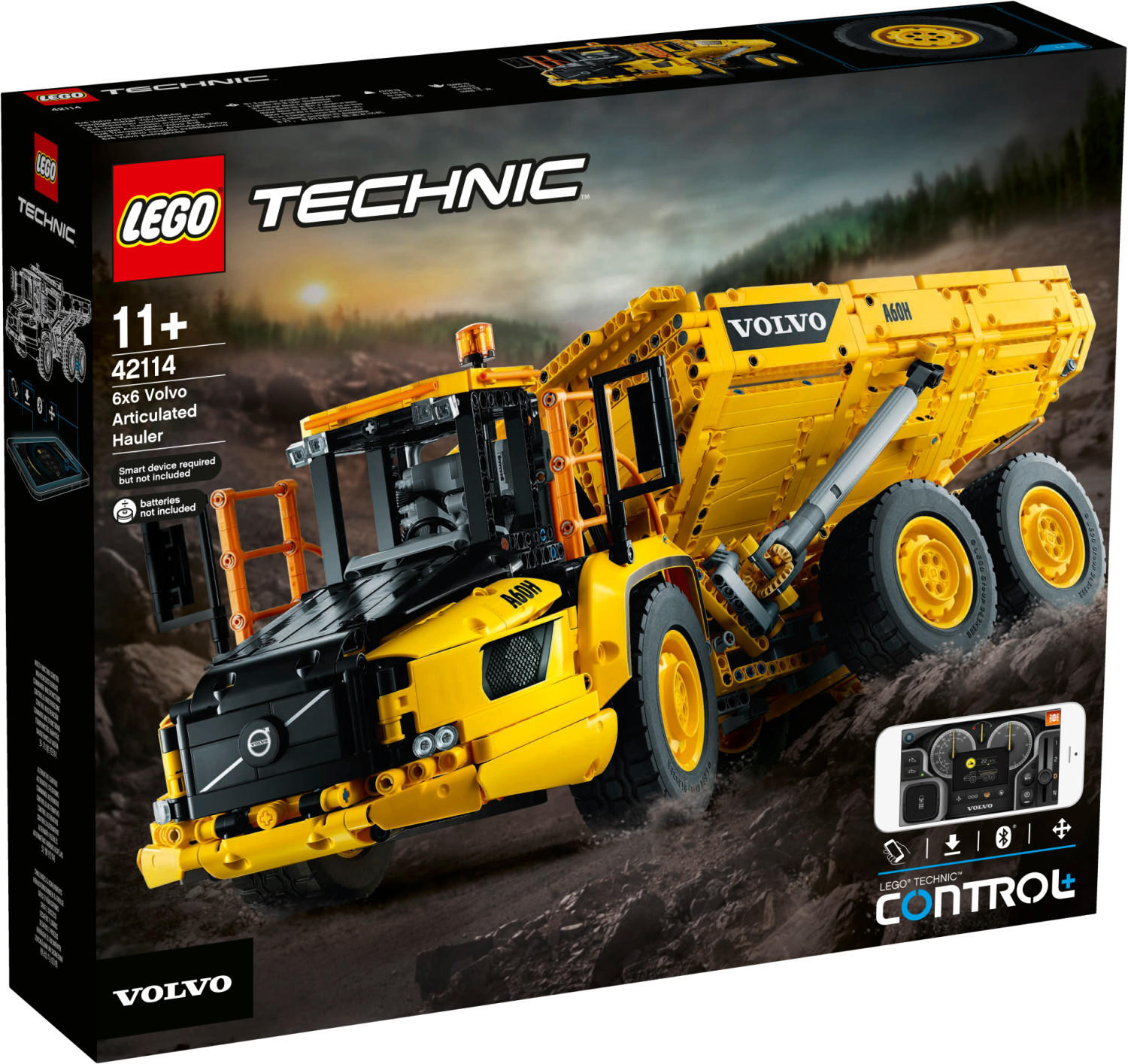 LEGO Technic - Knickgelenkter Volvo-Dumper (6x6) (42114) Test TOP Angebote  ab 239,90 € (Februar 2023)