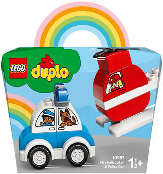 LEGO Duplo - Mein erster Feuerwehrhubschrauber und mein erstes Polizeiauto (10957)