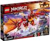 LEGO 71753 NINJAGO Angriff des Feuerdrachen mit Kai, Zane und Nya Minifiguren -