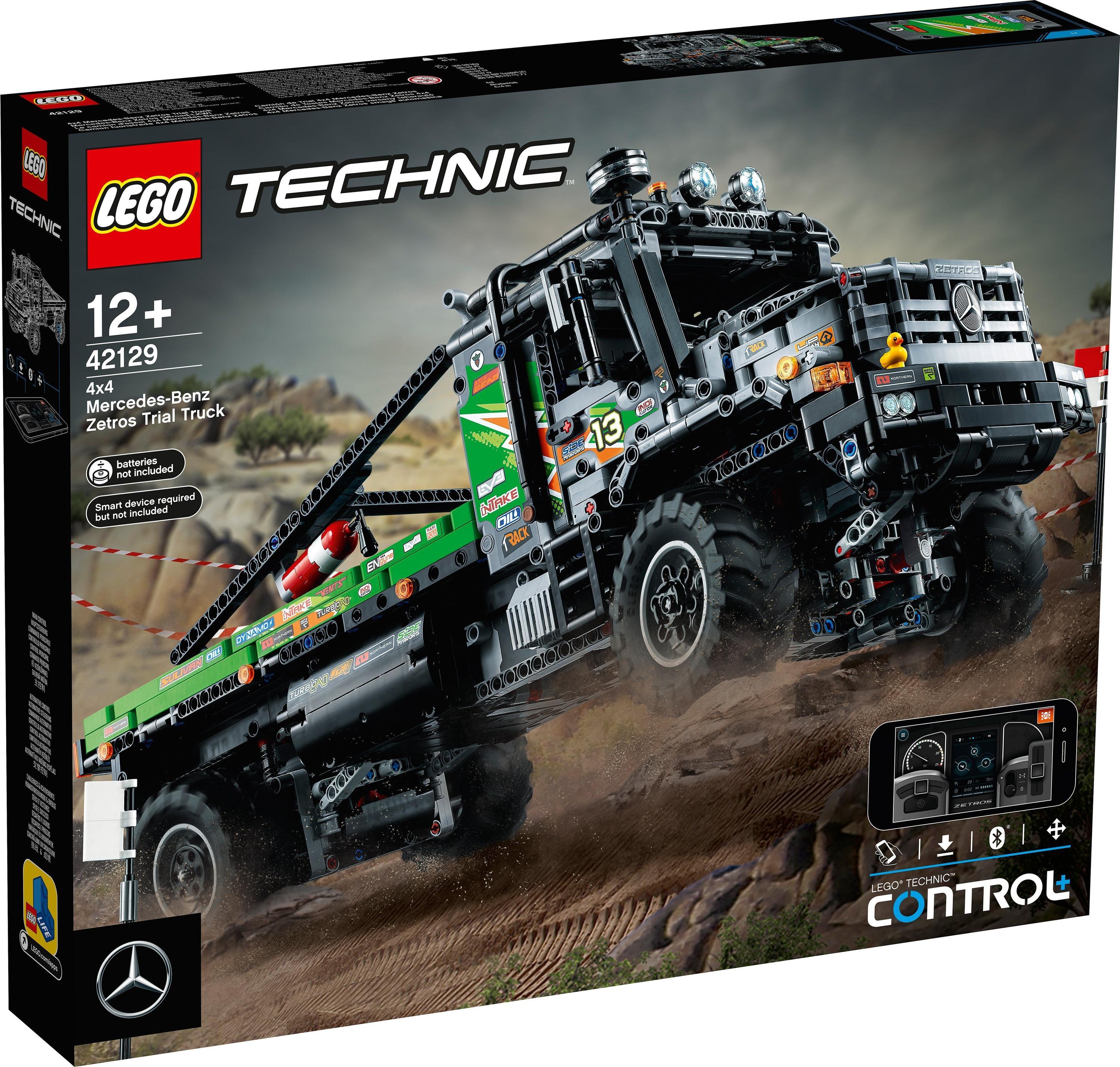 LEGO Technic - 4x4 Mercedes-Benz Zetros Offroad-Truck (42129) Test TOP  Angebote ab 214,45 € (April 2023)
