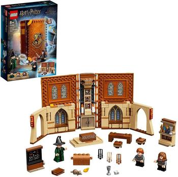 LEGO 76382 Harry Potter Hogwarts Moment: Verwandlungsunterricht Set, Spielzeugkoffer mit Minifiguren, Sammlerstück