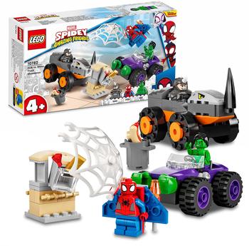 LEGO Marvel Spidey und seine Super-Freunde - Hulks und Rhinos Truck-Duell (10782)