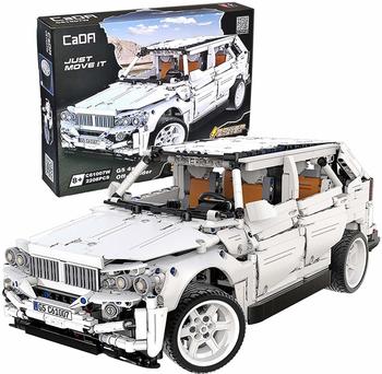 CADA G5 SUV mit höhenverstellbarem Fahrwerk, 6-Zylinder, 2208 Teile, (kompatibel mit Lego Technic), C61007W