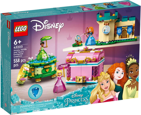 LEGO Auroras, Meridas und Tianas Zauberwerke (43203)