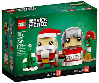 LEGO BrickHeadz - Herr und Frau Weihnachtsmann (40274)