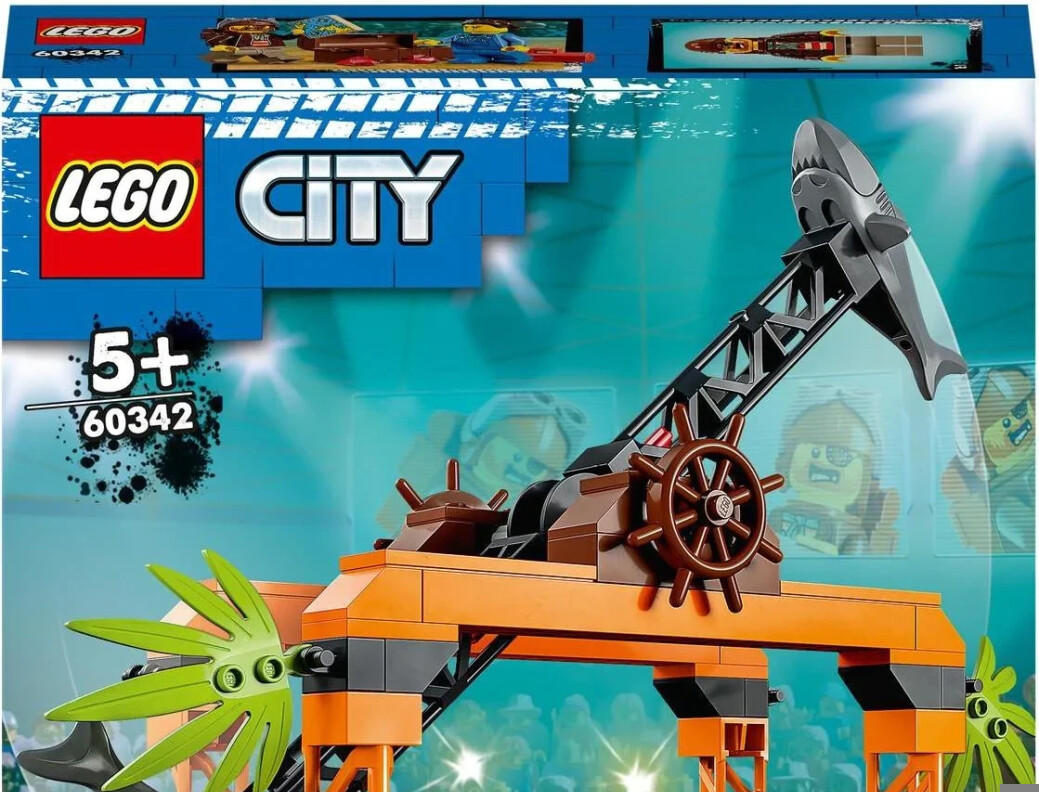 Haiangriff-Stuntchallenge City (60342) TOP ab (Dezember € Angebote LEGO 2023) 10,45 Test -
