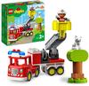 LEGO® Konstruktionsspielsteine »Feuerwehrauto (10969), LEGO® DUPLO«, (21 St.),