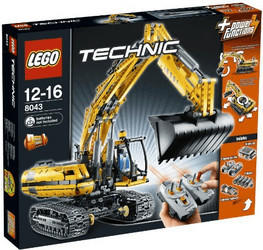 LEGO Technic - Motorisierter Raupenbagger (8043)