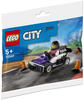 LEGO Bausteine 30589, LEGO Bausteine LEGO City 30589 - Go-Kart-Fahrer - Polybag