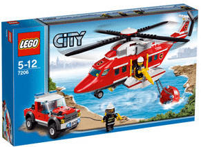 LEGO City Feuerwehr-Helikopter (7206)