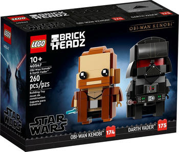 LEGO BrickHeadz - Obi-Wan Kenobi & Darth Vader (40547)
