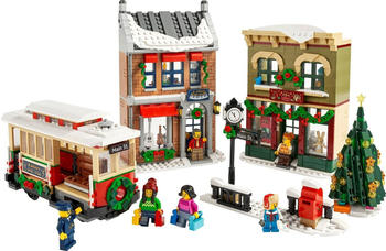 LEGO Icons: Weihnachtlich geschmückte Hauptstraße (10308)