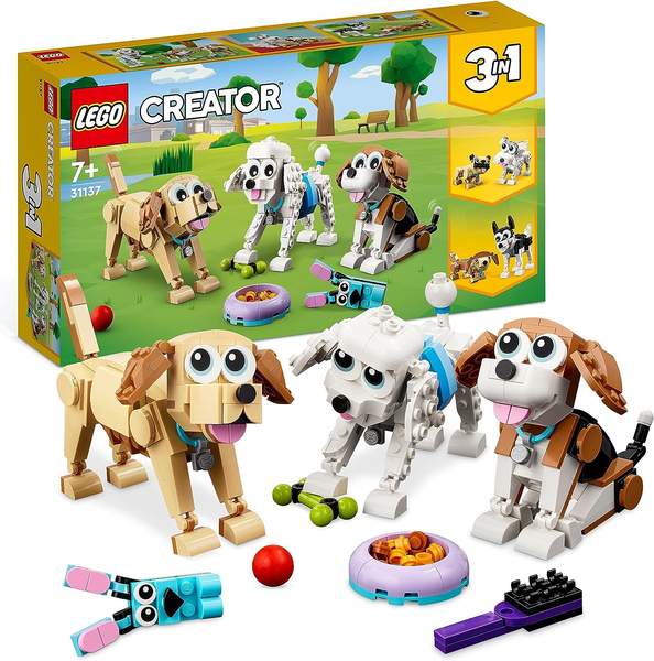 LEGO Creator 3 in 1 - Niedliche Hunde (31137)