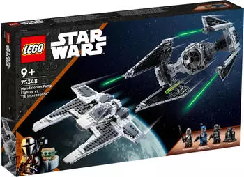LEGO Star Wars - Mandalorianischer Fang Fighter vs. TIE Interceptor (75348)