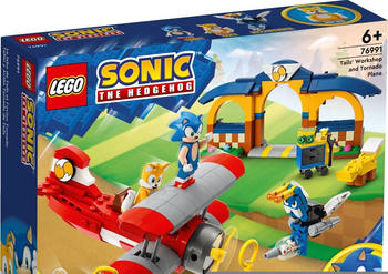 LEGO Sonic the Hedgehog - Tails‘ Tornadoflieger mit Werkstatt (76991)