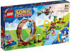 LEGO® Konstruktionsspielsteine »Sonics Looping-Challenge in der Green Hill Zone