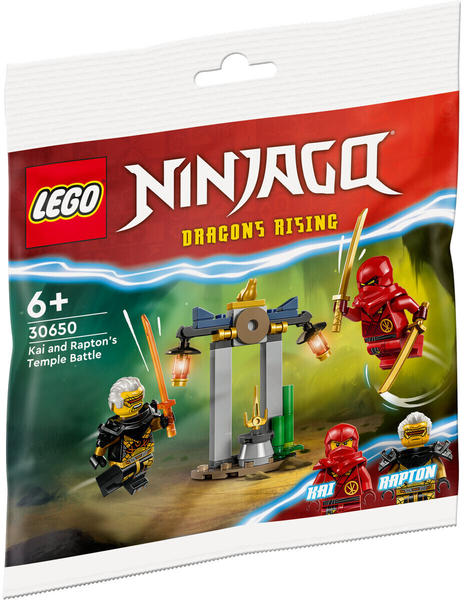 LEGO Ninjago - Kais und Raptons Duell im Tempel (30650)