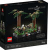 LEGO® Konstruktionsspielsteine »Verfolgungsjagd auf Endor – Diorama (75353),