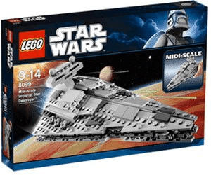 Lego 8099 Star Wars Midi-Scale Imperial Star Destroyer