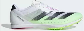 Adidas Adizero Distancestar cloud white/core black/green spark