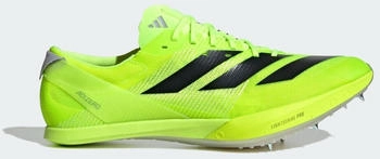 Adidas Adizero Finesse Spike-Schuh lucid lemon core black halo silver