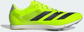Adidas Adizero Distancestar Spike-Schuh lucid lemon core black halo silver
