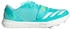 Adidas Adizero TJ/PV Track Shoe flash aqua/zero metalic/lucid lemon