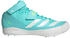 Adidas Adizero Running Javelin Shoe flash aqua/zero metalic/lucid lemon