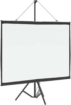 vidaXL Beamer Leinwand mit Stativ 50 Zoll 4:3