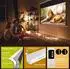 eSmart Germany TATENSO Motorleinwand Glasfaser 160x90cm 16:9 (160622869)