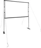 vidaXL Projektionsleinwand mit St&auml;ndern 84 Zoll 16:9