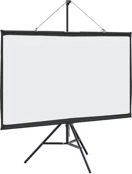 vidaXL Leinwand mit Stativ 72" 16:9 (4101047)
