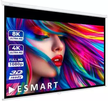 eSmart Germany MIROLO Rollo-Beamer-Leinwand 323x202cm (150") 16:10 (183049904)