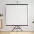 vidaXL Beamer-Leinwand mit Stativ 81 Zoll, 1:1 (4101055)