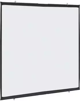 vidaXL Beamer Leinwand Wandh&auml;ngend 67 Zoll 1:1 wei&szlig; (4101035)